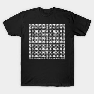 Black, gray and white squares T-Shirt